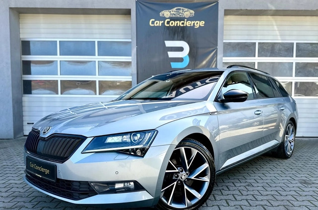 Skoda Superb cena 94900 przebieg: 168952, rok produkcji 2018 z Sępólno Krajeńskie małe 529